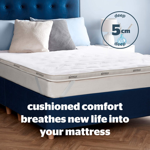 Silentnight Airmax 5cm Deep Mattress Topper & Reviews Wayfair.co.uk